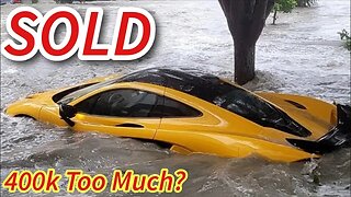 The Flooded McLaren P1 Just Sold At Copart