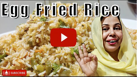 SIMPLE EGG FRIED RICE RECIPE AT HOME | HEALTHY&TASTY FRIED RICE|