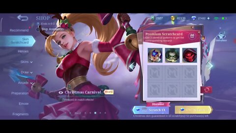 Christmas Skin Scratchcard Event Guide - Mobile Legends Bang Bang