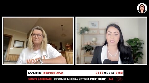 Zeee Media Election Week: Lynne Kershaw - Senate Candidate - IMOP - TAS