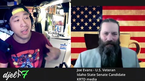 Joe Evans U.S. Veteran running in Idaho and representing KRTD media joins me for an interview.