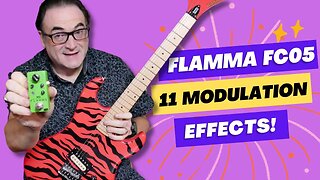 Eleven Great Modulation Effects In One Mini Pedal | FLAMMA MOD FC05