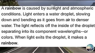 Rainbows on Flat Earth