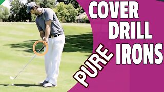 How To Pure Irons | Quick Tip To Cover The Ball (A Bit Like Tiger)