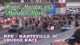 Street Outlaws 2021 No Prep Kings - Hartsville, SC: Grudge Race, Ryan Martin vs Murder Nova