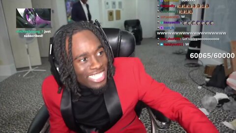 Kai Cenat Hits 60k Followers On Twitch Live! Then Gets Sturdy With Duke Dennis 😆🕺🏼