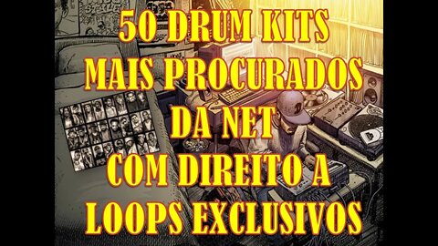 50 drum kits mais procurados da net, by Wayabeat