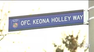 'She was Baltimore': Pennington Ave renamed in honor of fallen officer Keona Holley