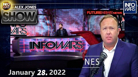 The Alex Jones Show : SHOCKING NEWS -Canadian Truckers Lead Worldwide Rebellion Against 1/28/2022