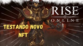 Live Testando Rise Online #1