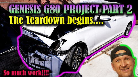 GENESIS G80 PART 2 (THE TEARDOWN)