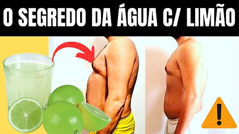 Água com limão Veja os benefícios que a água com limão pode trazer ao seu corpo!