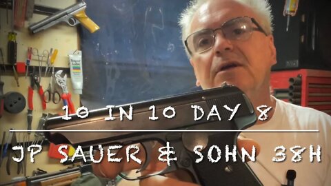 #10gunsin10days2022 day 8 JP Sauer and Sohn 38H 32acp mid WW2 production along with a few others!