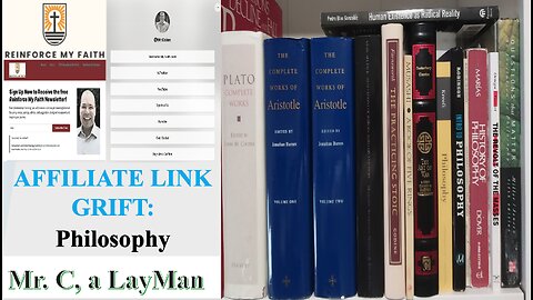 AFFILIATE LINK GRIFT: Philosophy Books