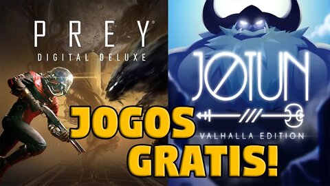 JOGOS GRATIS PRA SEMPRE!!! PREY E JOTUN VALHALLA EDITION!!!