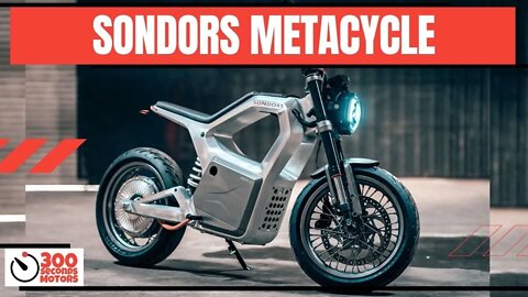 Closer look at the $5,000 SONDORS METACYCLE electric motorcycle