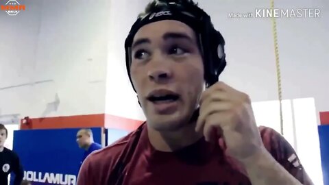 Jorge Masvidal and Colby Covington wrestling back in the day