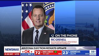 NEWSMAX reports- Ric Grenell ELECTION UPDATE 11 8 2022