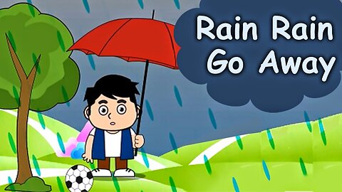 Rain, Rain, Go Away Story- Cartoon Animation Rhymes & Songs for Children | Catch By Nazim