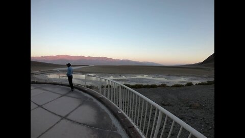 Death Valley: Badwater Basin Sunrise Time Lapse #Shorts