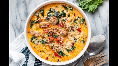 How to make Instant Pot Keto Tuscan Soup