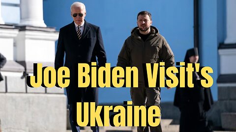 Joe Biden visits Ukraine Before Invasion!