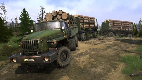Mudrunner - "Ural UA" 432010 Heavy Hauler