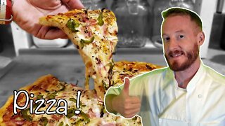 PIZZA 🍕 [Recette FACILE et RAPIDE] 👨‍🍳🌾👩‍🍳