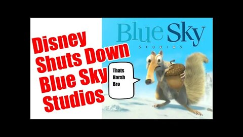 Disney Shut Down Ice Age Studio's Blue Sky