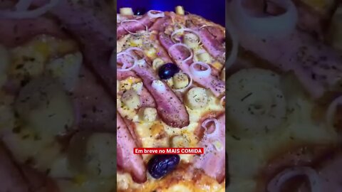 PIZZA DELICIOSA , em breve no MAIS COMIDA. #pizza #lanche #receitas