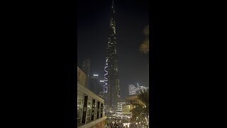 Burj khalifa light Show