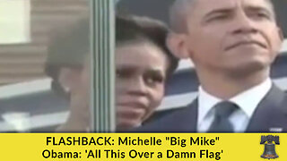 FLASHBACK: Michelle "Big Mike" Obama: 'All This Over a Damn Flag'