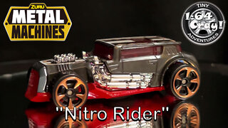 "Nitro Rider" in Brown/Red- Model by Metal Machines by ZURU