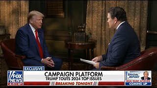 Trump's Interview On Fox News' Special Report w/Bret Baier(FULL)