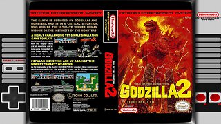 Godzilla 2: War of the Monsters (NES) Scenario 2 - Gigantic Flying Monster