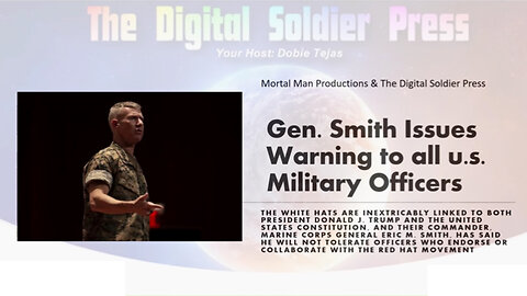 Gen Smith Issues Warning to All us Military Officers