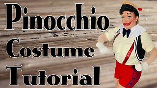 Pinocchio DIY costume and make up tutorial. This is Cal O'Ween !