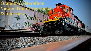 Grandma’s Marathon Viewer Train Experience & Interview - North Shore Scenic Railroad (2023)