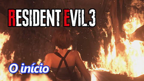 Resident Evil 3 Remake (PC) - Início de gameplay - Roupa Clássica da Jill