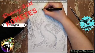 Drawing an Epic Dragon Coloring Page: With Facts About Dragons