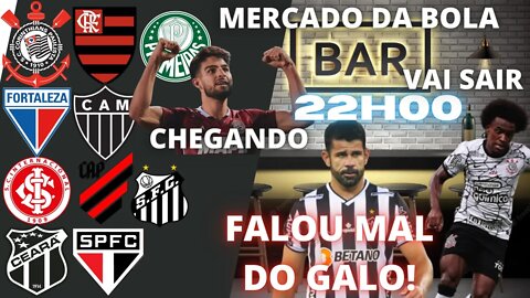 RESENHA DAS 22H | FLACO LOPEZ NO PALMEIRAS | DIEGO COSTA FALA MAL DO GALO | WILLIAN