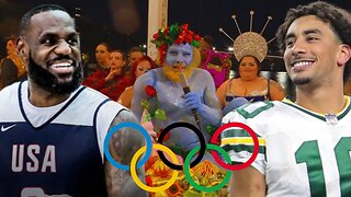 Olympics Get DESTROYED For DISGUSTING Opening Ceremony, Lebron James Flag Bearer, Jordan Love Deal