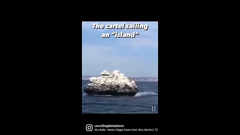 The cartel sailing an “island”