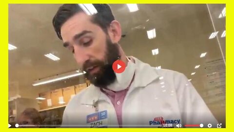 UNDERCOVER VIDEO OF MAN ASKING QUESTIONS TO THE PHARMACIST