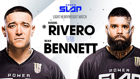 Russell Rivero vs Bear Bennett | Power Slap 3 Full Match