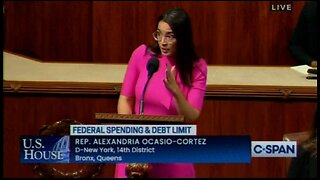 AOC Defends Democrats Spending