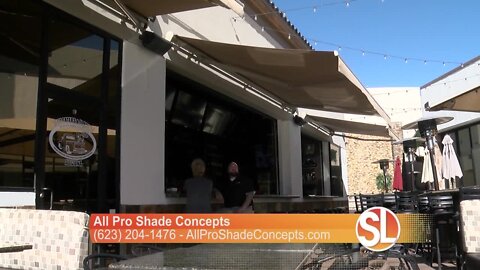 All Pro Shade Concepts: Beautiful roll down shades and awnings for your home or business