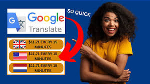 Earn (_$10.00 _1.71) EVERY 15 Minutes From GOOGLE TRANSLATE_ _ Make Money Online 2023
