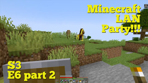 Minecraft LAN Party! Season 3 Episode 6 Part 2 - I LOST MY HORSE!