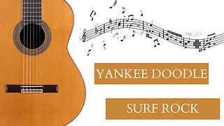 Guitar Practice: Yankee Doodle & Surf Rock Melodies for Beginners